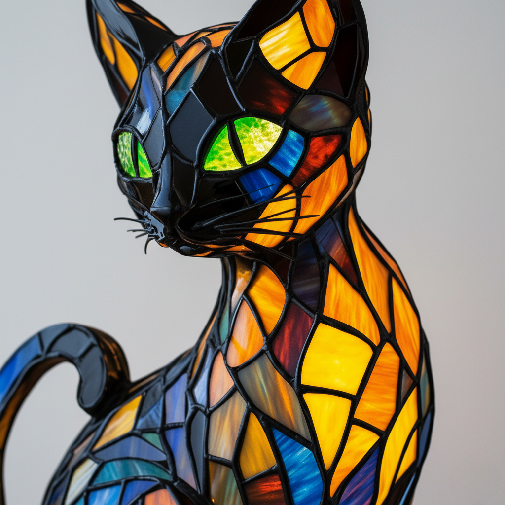 Luminária Gato Elegance™ | Luz Decorativa Premium