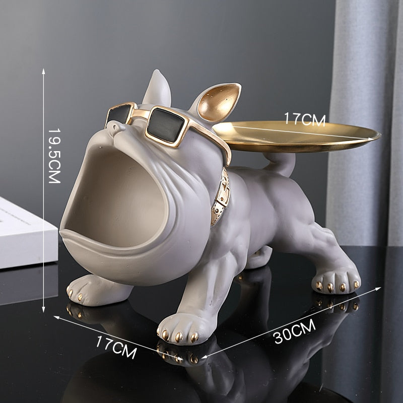 Bulldog Francês Decoração Boca Grande Edição Limitada