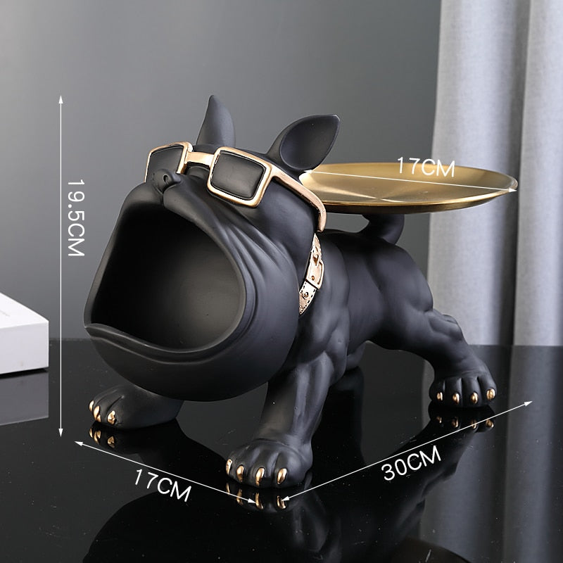 Bulldog Francês Decoração Boca Grande Edição Limitada