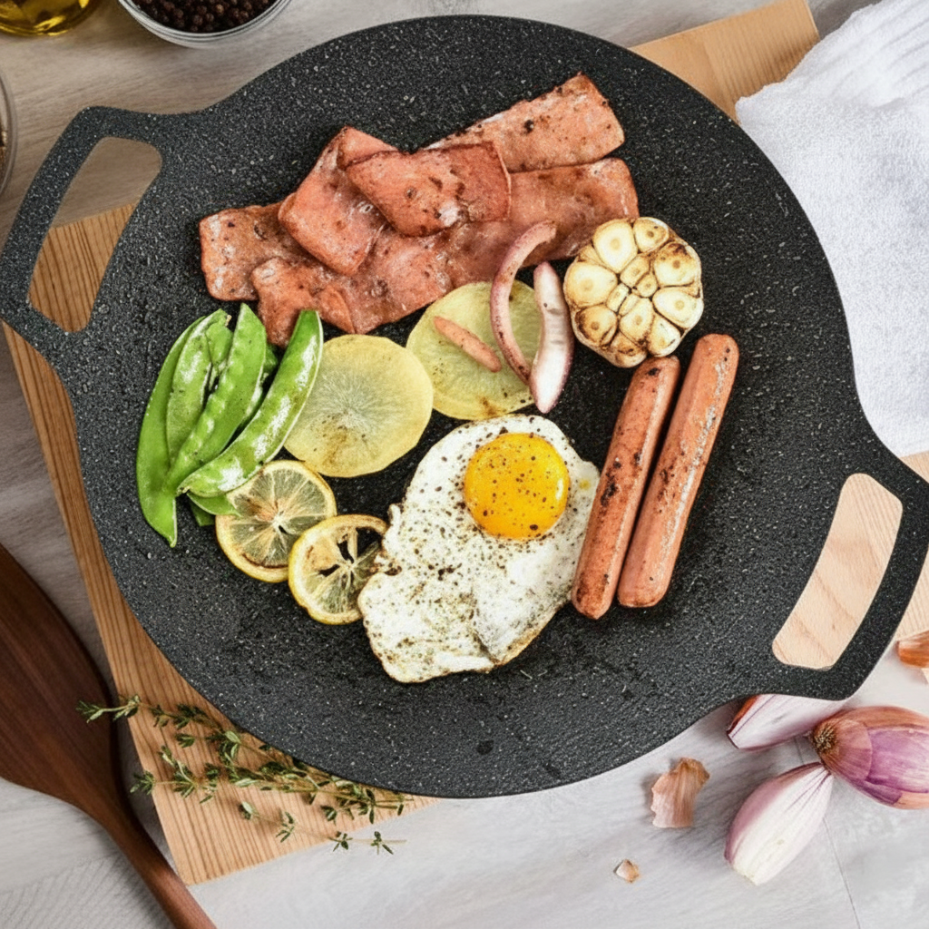 Grilux - Panela Coreana Revestimento Antiaderente Premium - Entrega Grátis