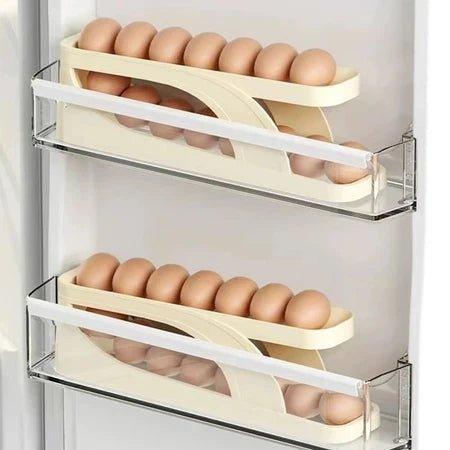 Ovolar - Organizador de Ovos com Rolagem Automática - Entrega Grátis