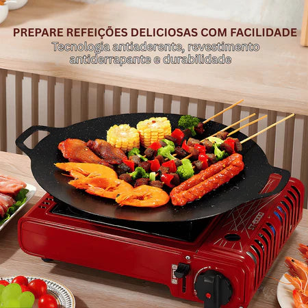 Grilux - Panela Coreana Revestimento Antiaderente Premium - Entrega Grátis