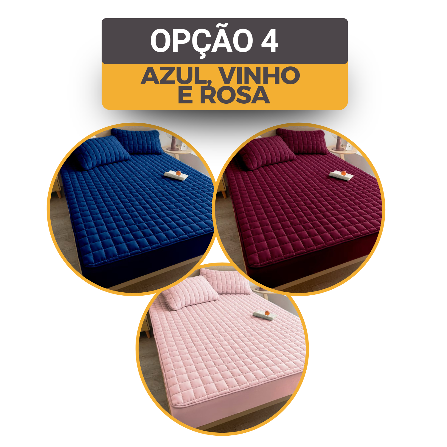 [COMPRE 1, LEVE 2] HydraSoft™ Jogo de Cama Impermeável Premium – Capa + 2 Fronhas