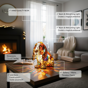 Luminária Canine Aura™ | Luz Decorativa Premium