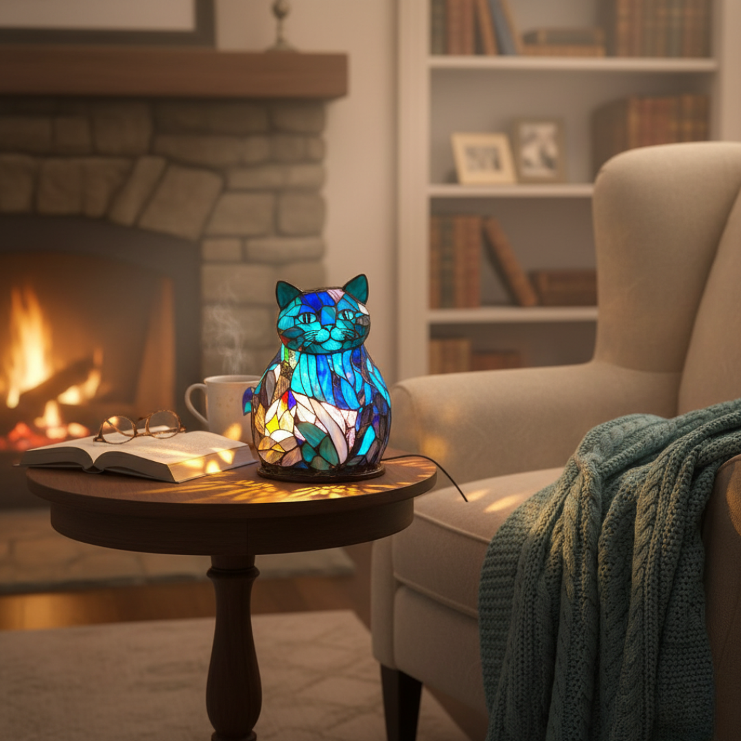Luminária Gato Encantado™ | Luz Decorativa Premium