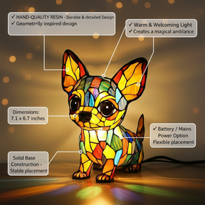 Luminária Chihuahua Royal™ | Luz Decorativa Premium