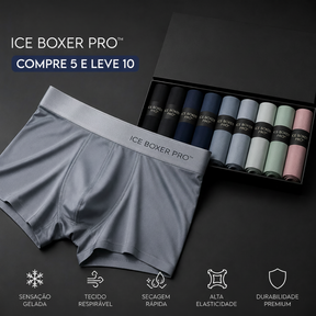 ICE BOXER™ Dry Comfort – Kit de Cuecas Masculinas