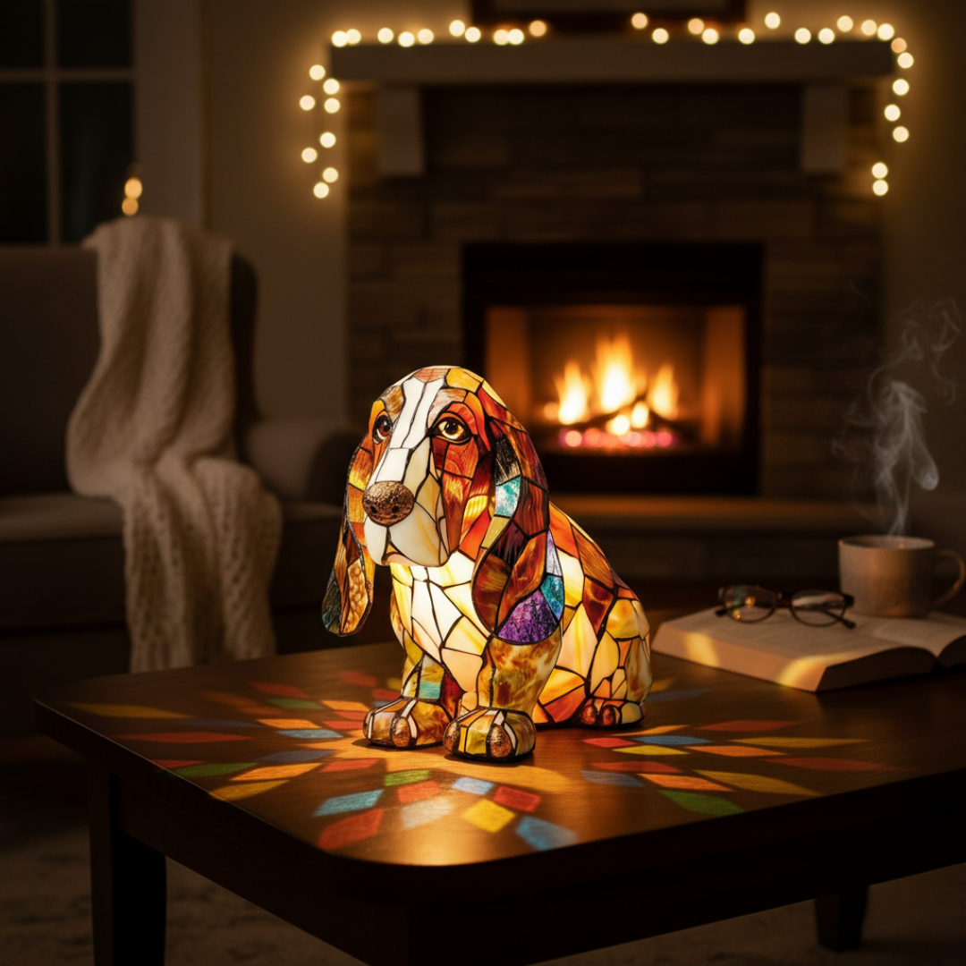 Luminária Canine Aura™ | Luz Decorativa Premium