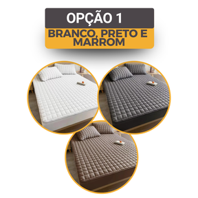 [COMPRE 1, LEVE 2] HydraSoft™ Jogo de Cama Impermeável Premium – Capa + 2 Fronhas