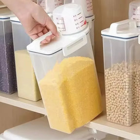 Potes Herméticos Com Medidor Integrado Para Alimentos e Condimentos - Entrega Grátis