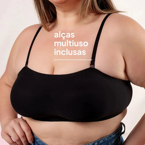 [COMPRE 1 LEVE 2] Sutiã Comfort Line Tomara Que Caia Sem Alça - Com Sustentação Fita Up