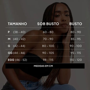 [COMPRE 1 LEVE 2] Sutiã Comfort Line Tomara Que Caia Sem Alça - Com Sustentação Fita Up