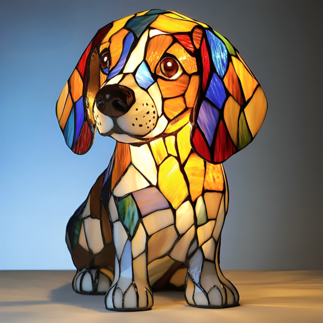 Luminária Cão Pup™ | Luz Decorativa Premium