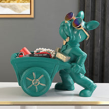 Escultura Decorativa Bulldog Francês Decorativo