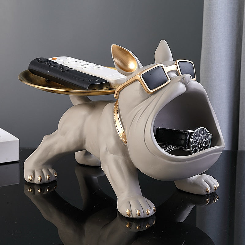 Bulldog Francês Decoração Boca Grande Edição Limitada