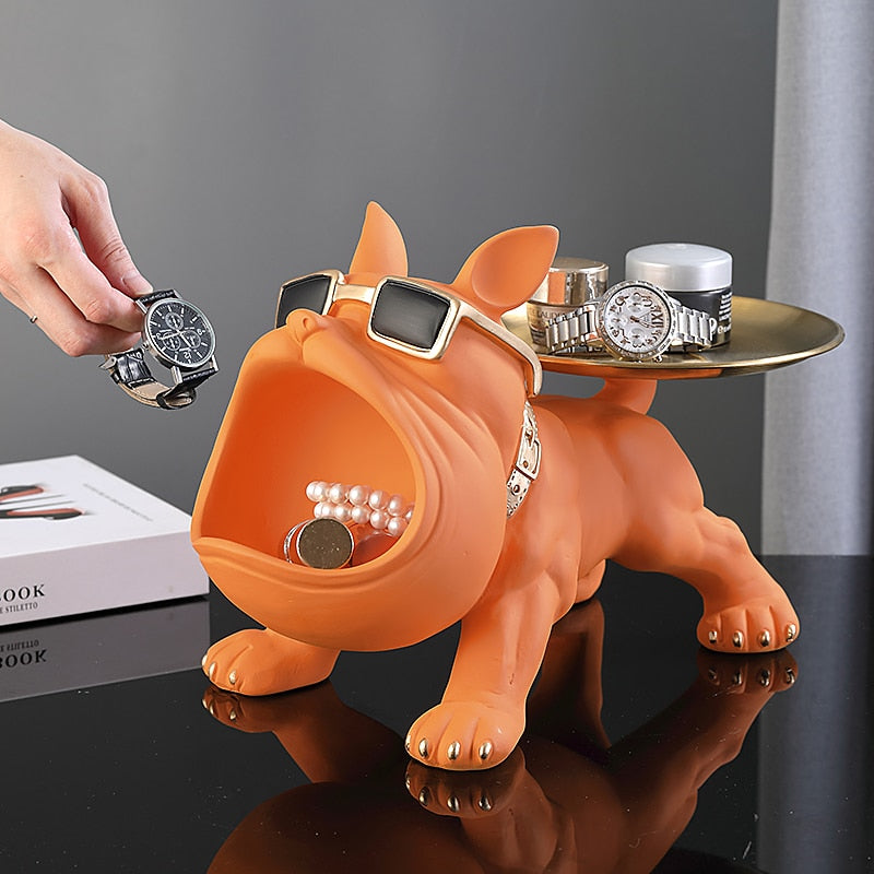Bulldog Francês Decoração Boca Grande Edição Limitada