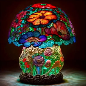 Luminária Frosted Mushroom™ | Luz Decorativa Premium