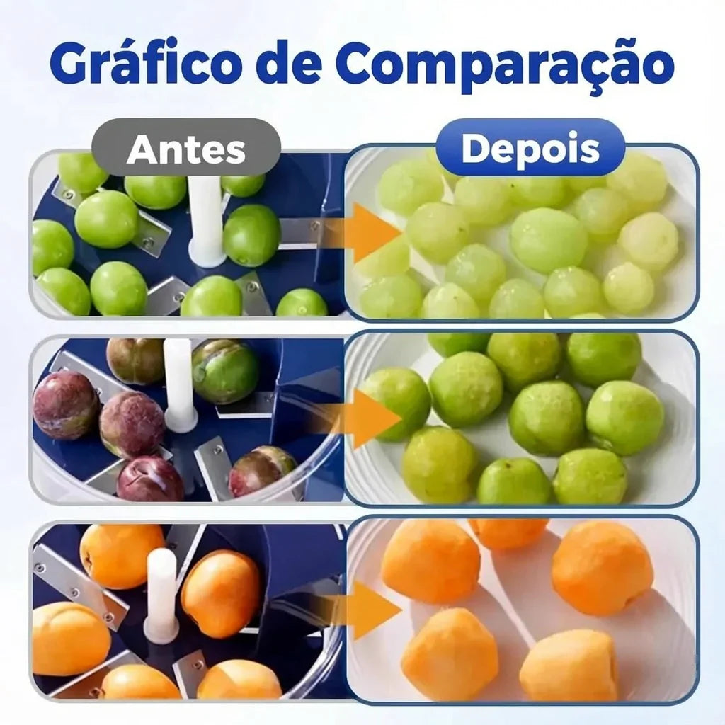 Descascador Elétrico Automático™ Rapidez e Praticidade no Preparo Diário