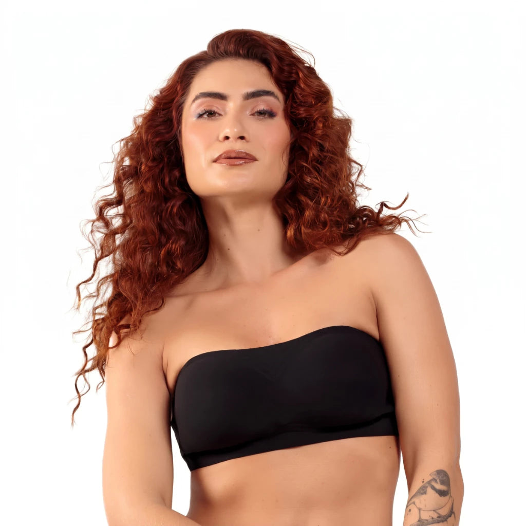 [COMPRE 1 LEVE 2] Sutiã Comfort Line Tomara Que Caia Sem Alça - Com Sustentação Fita Up