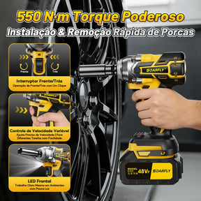 Kit Ferramentas 4 em 1 - Ideal para Reformas Residenciais e Reparos Domésticos