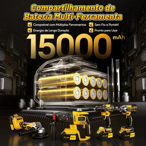 Kit Ferramentas 4 em 1 - Ideal para Reformas Residenciais e Reparos Domésticos
