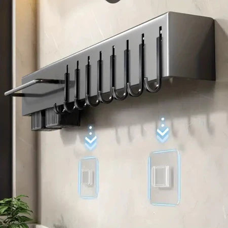 SuportFlex - Suporte de Ferro Para Armazenamento De Facas Ganchos Talheres Utensílios De Cozinha - Entrega Grátis