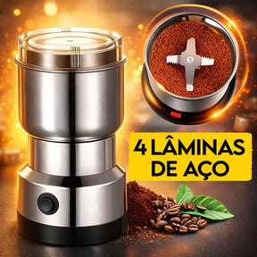 InoxGrinder - Moedor Multifuncional Elétrico de Grãos e Especiarias - Entrega Grátis
